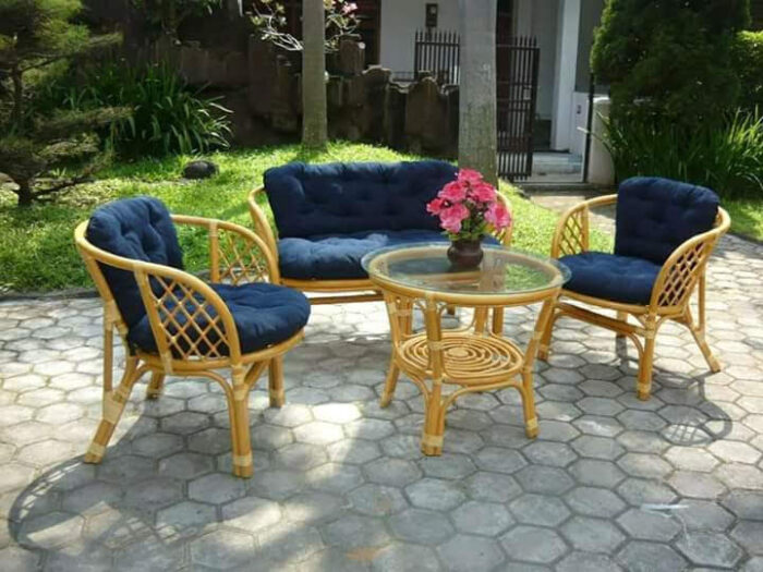 Cane Sofa set / Rattan Sofa set