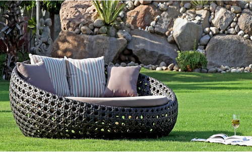 Outdoor Round Day Bed