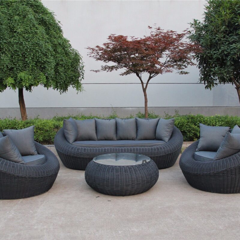 Canovile Outdoor Sofa Set 3+1+1+1