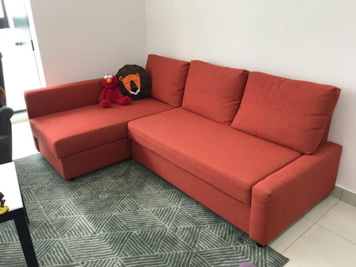 Canovile L Shape Febric Sofa